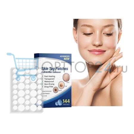 Патчи стикеры от прыщей Skin Tag Patches 144 шт оптом