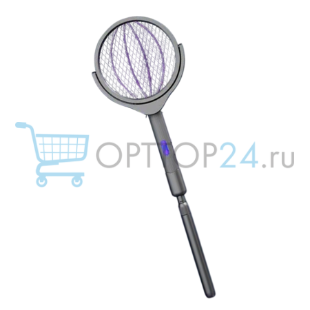 Телескопическая электрическая мухобойка Telescopic Mosquito Swatter оптом
